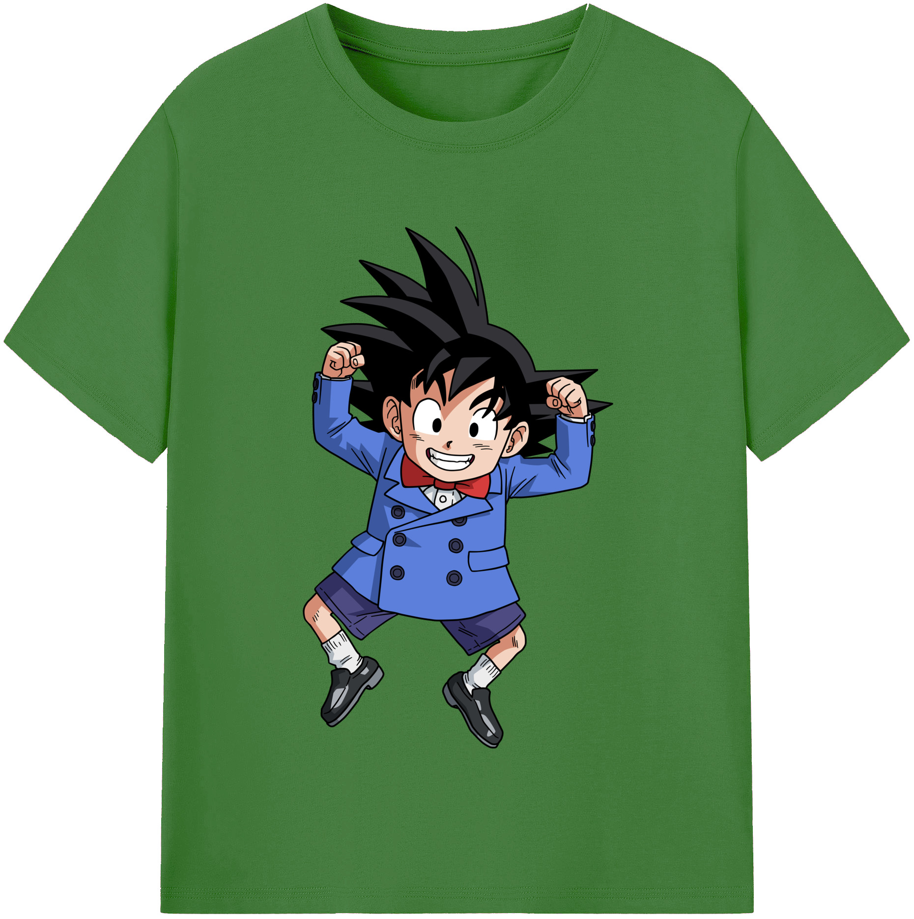 （画像用） ドラゴンボール 孫悟空（そん ごくう）Son Goku カカロット DRAGON BALL Kakarotto レディースカジュアルプリントTシャツ（綿100％）
